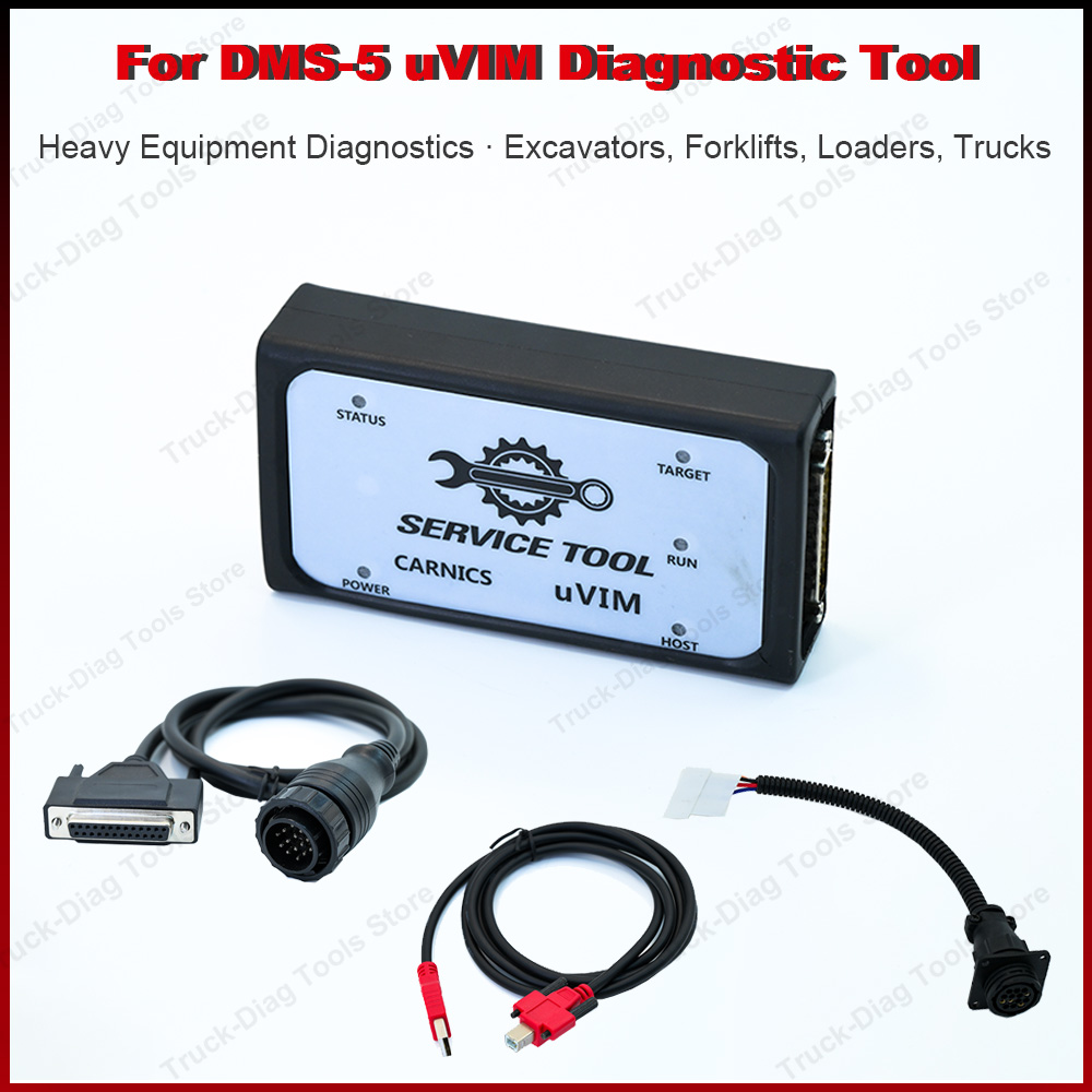 Heavy Equipment Software - Alat Diagnostik uVIM DMS-5 untuk Peralatan