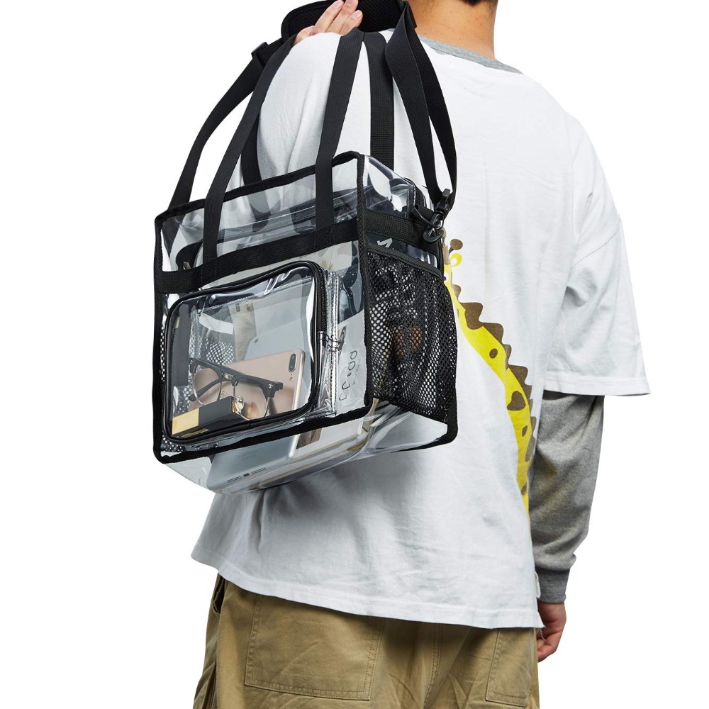 Heavy Equipment Bucket - Tas Tote Transparan Kuat, Terbuat dari