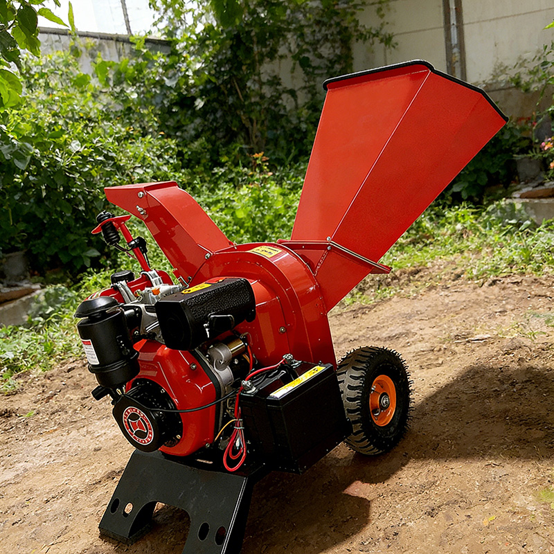 Heavy Equipment Grinder - Pencacah Kayu Diesel 50mm Terlaris 2025,