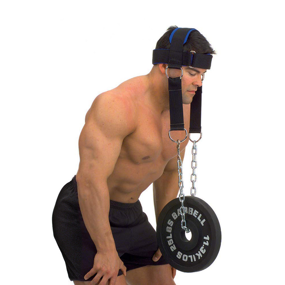 Heavy Equipment Lift - Harness Latihan Leher Berbantalan dengan Rantai