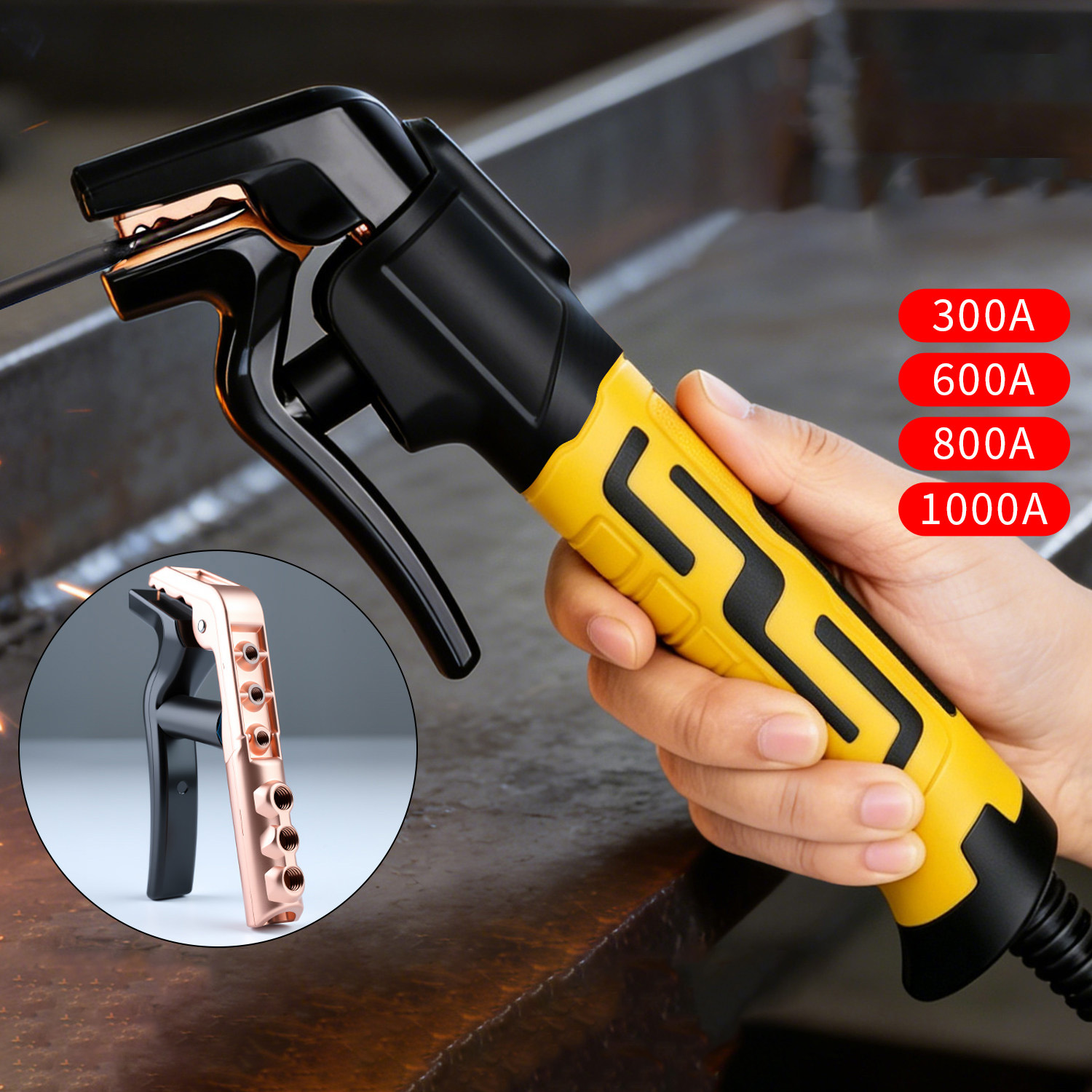 Penjepit Elektroda Las Kepala  - Heavy Equipment Grinder ulasan dan harga